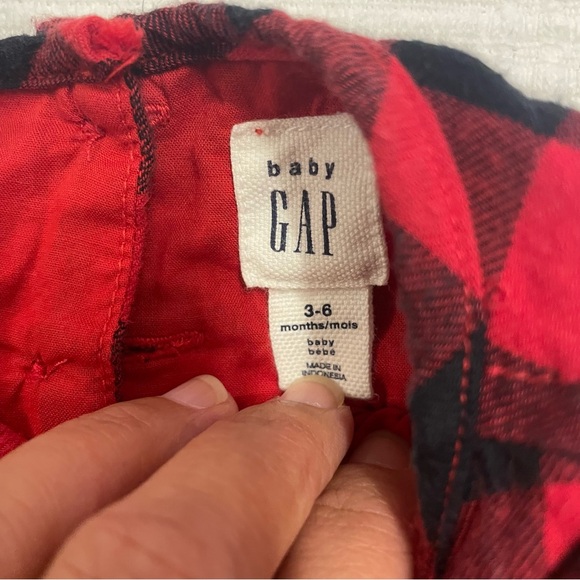 Baby Gap Plaid Top 3-6 Months - Picture 3 of 3